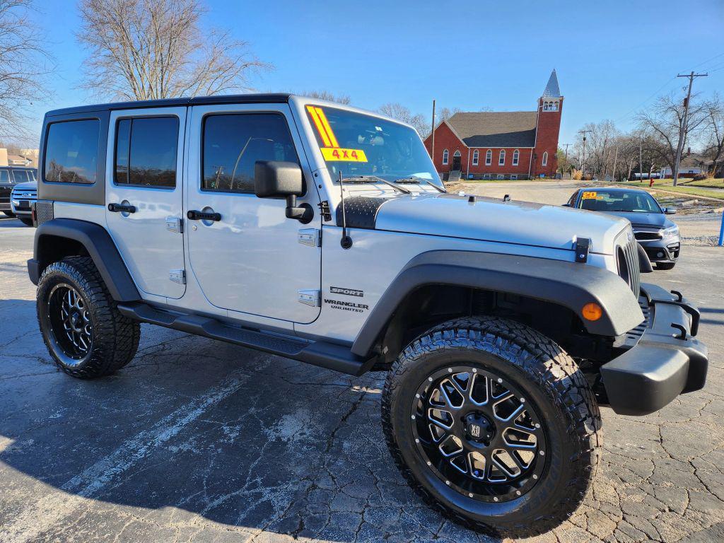 used 2011 Jeep Wrangler Unlimited car, priced at $16,950