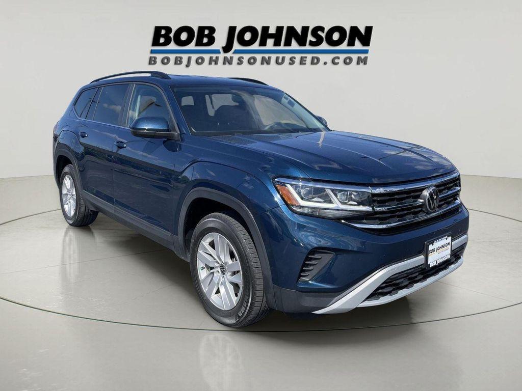 used 2021 Volkswagen Atlas car, priced at $18,788