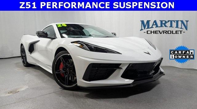 used 2024 Chevrolet Corvette car, priced at $73,771