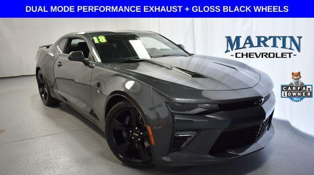 used 2018 Chevrolet Camaro car, priced at $33,991