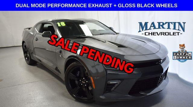 used 2018 Chevrolet Camaro car, priced at $33,991