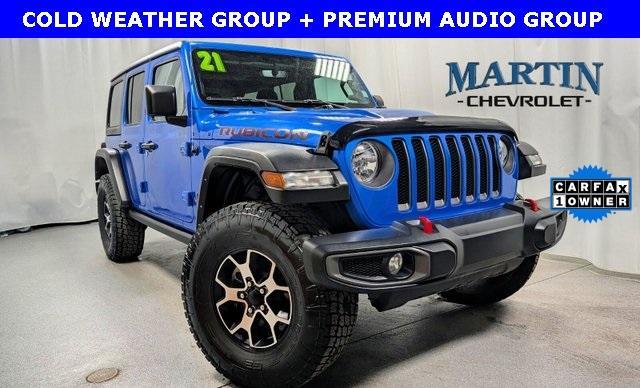 used 2021 Jeep Wrangler Unlimited car, priced at $36,700