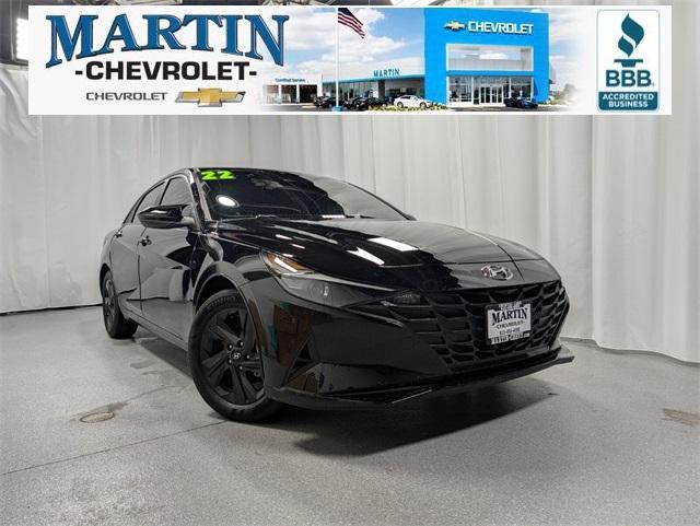 used 2022 Hyundai Elantra car, priced at $18,321