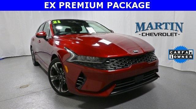 used 2021 Kia K5 car, priced at $20,645