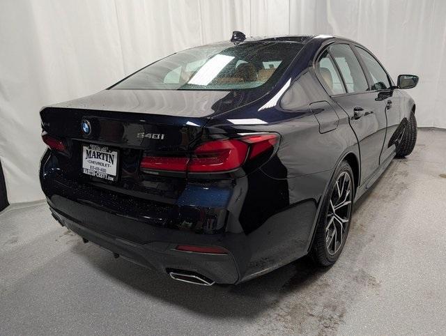 used 2023 BMW 540 car, priced at $45,458