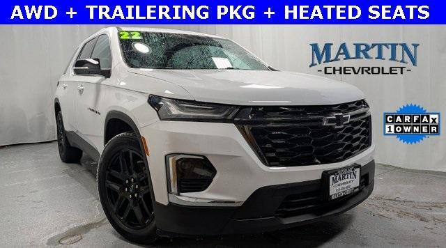 used 2022 Chevrolet Traverse car, priced at $30,771