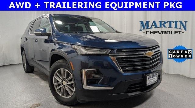 used 2022 Chevrolet Traverse car, priced at $28,444