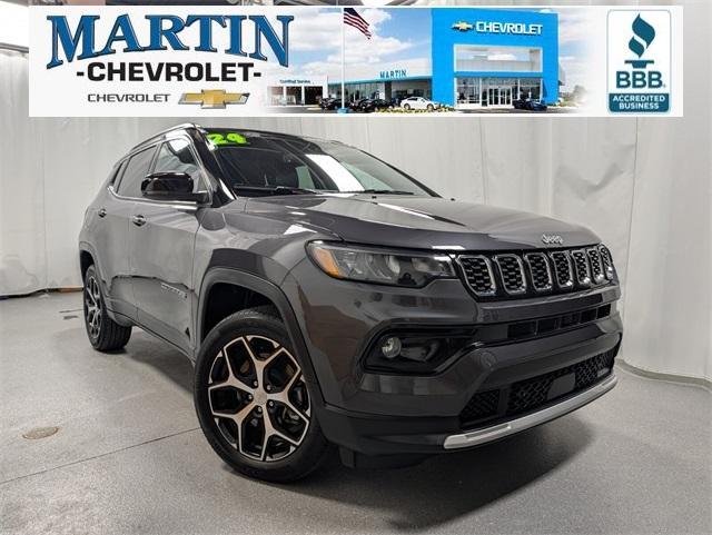 used 2024 Jeep Compass car, priced at $27,429