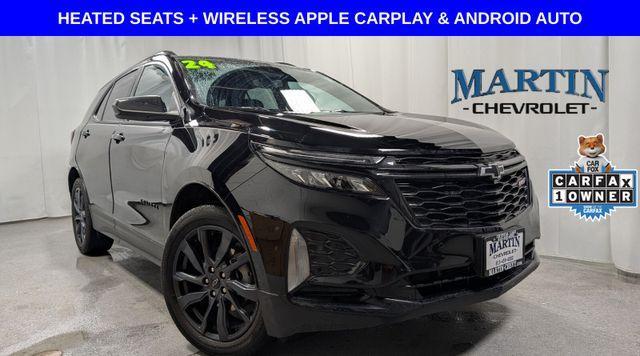 used 2024 Chevrolet Equinox car, priced at $25,340