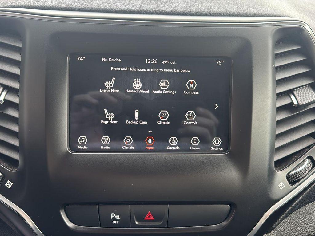 used 2019 Jeep Cherokee car, priced at $15,486