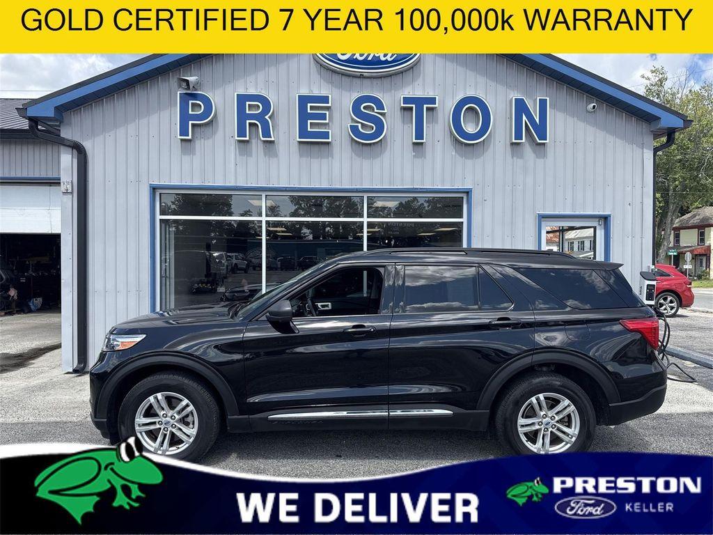 used 2022 Ford Explorer car, priced at $28,655
