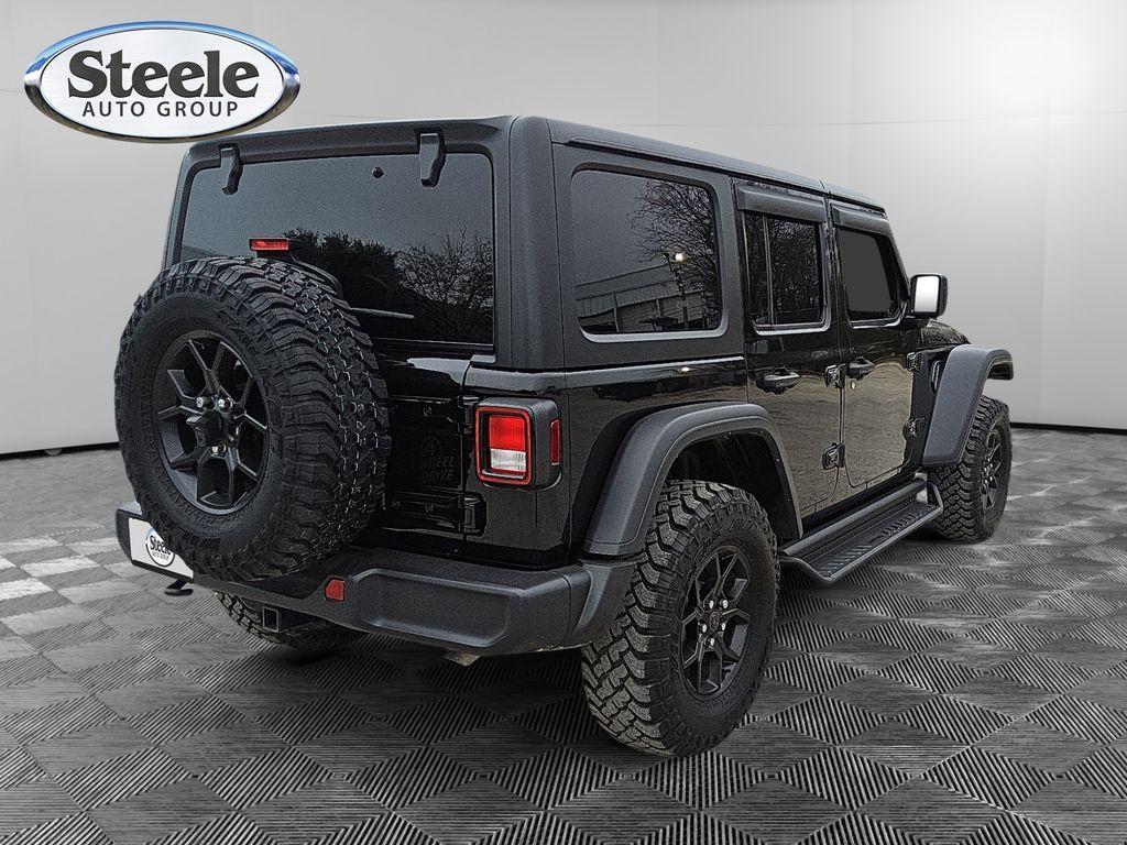 used 2025 Jeep Wrangler car, priced at $39,994