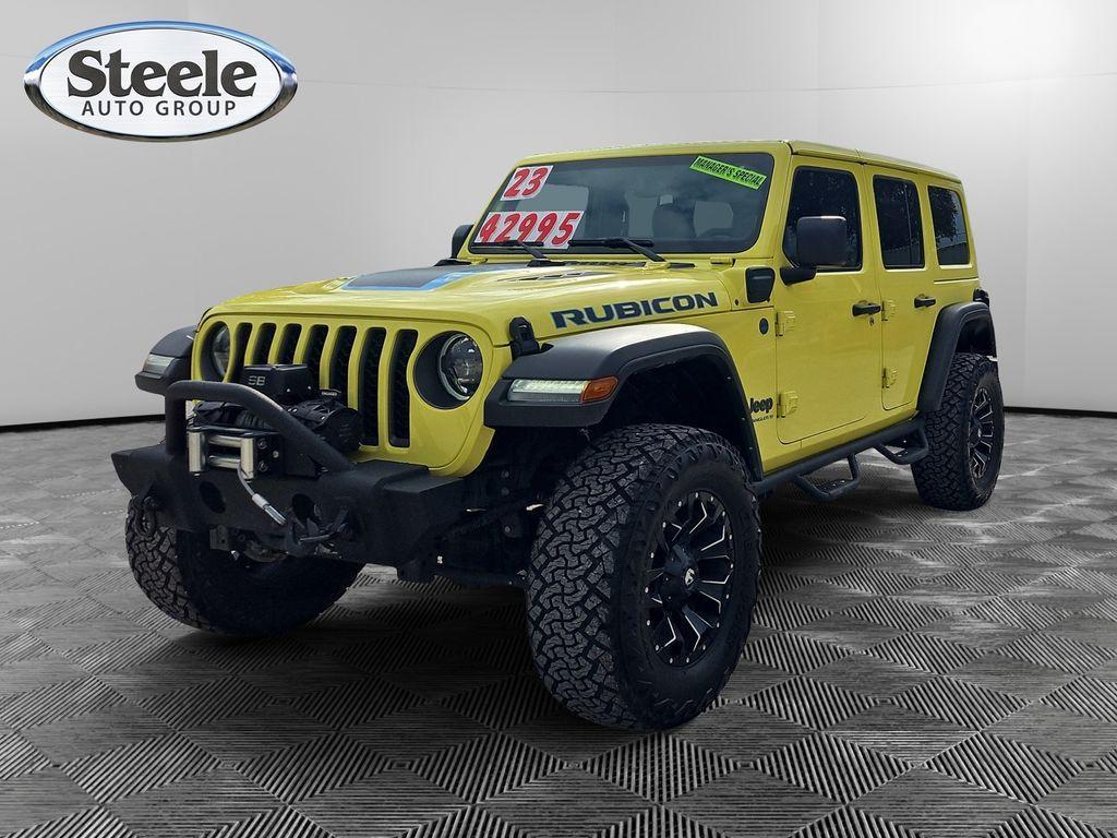 used 2023 Jeep Wrangler 4xe car, priced at $35,695