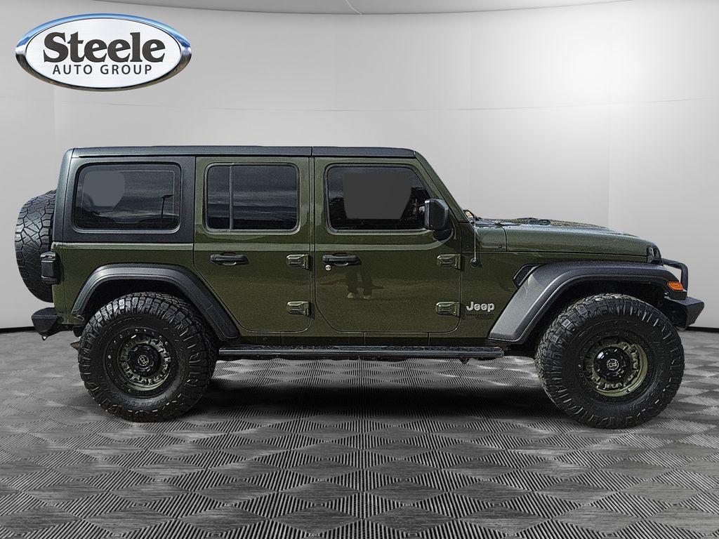 used 2021 Jeep Wrangler Unlimited car, priced at $24,899