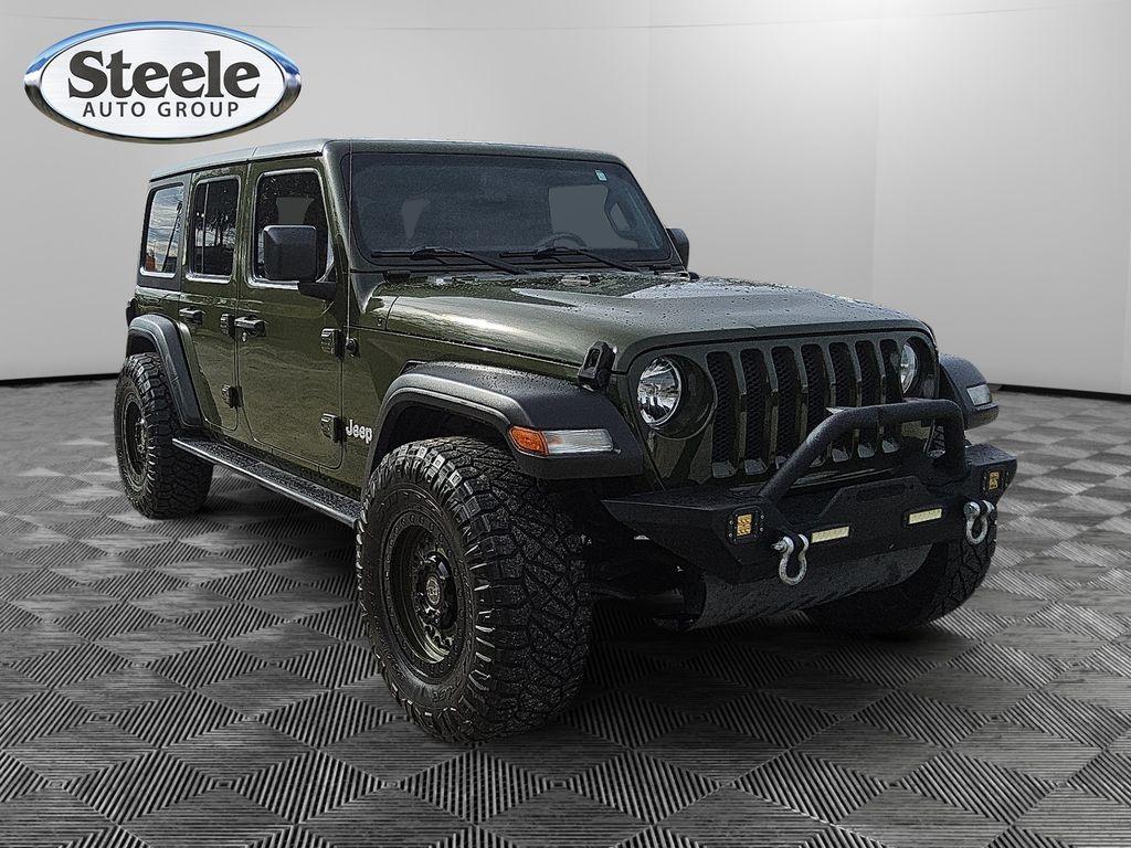 used 2021 Jeep Wrangler Unlimited car, priced at $24,899