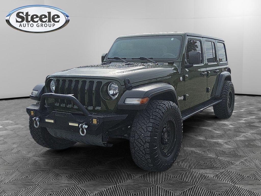used 2021 Jeep Wrangler Unlimited car, priced at $24,899