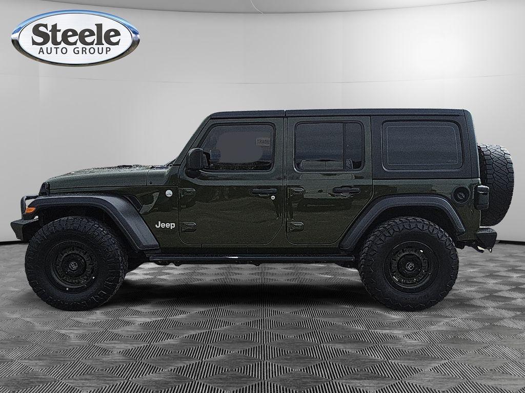 used 2021 Jeep Wrangler Unlimited car, priced at $24,899
