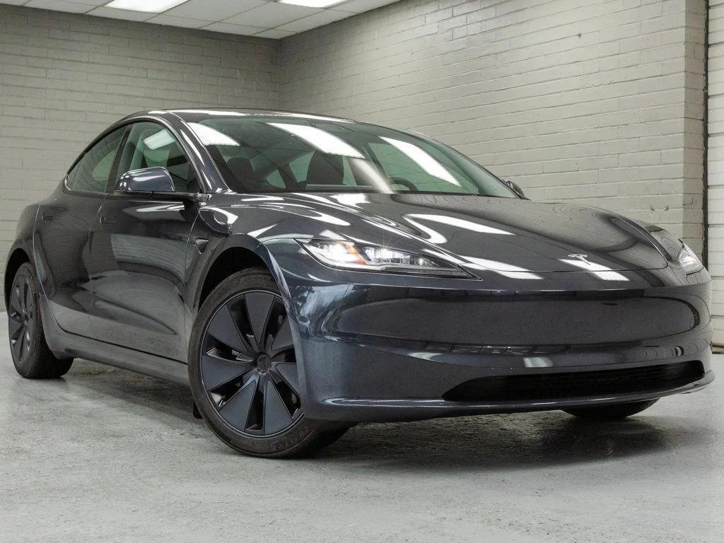 used 2025 Tesla Model 3 car, priced at $39,497
