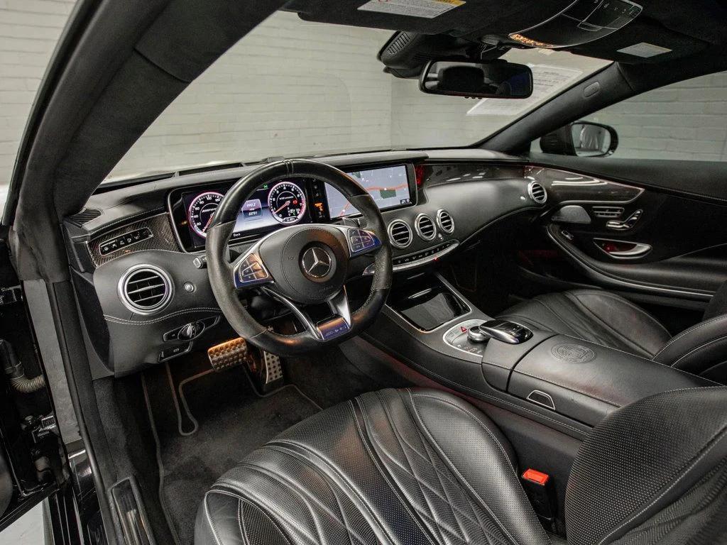 used 2017 Mercedes-Benz AMG S 63 car, priced at $61,397