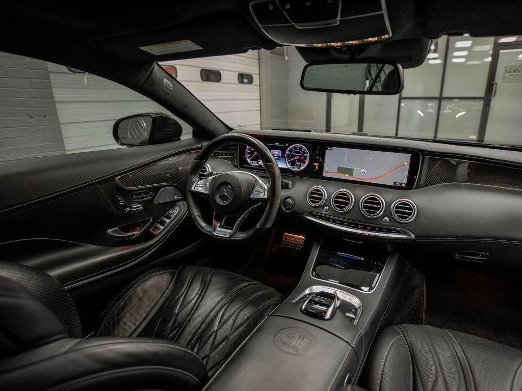 used 2017 Mercedes-Benz AMG S 63 car, priced at $61,397