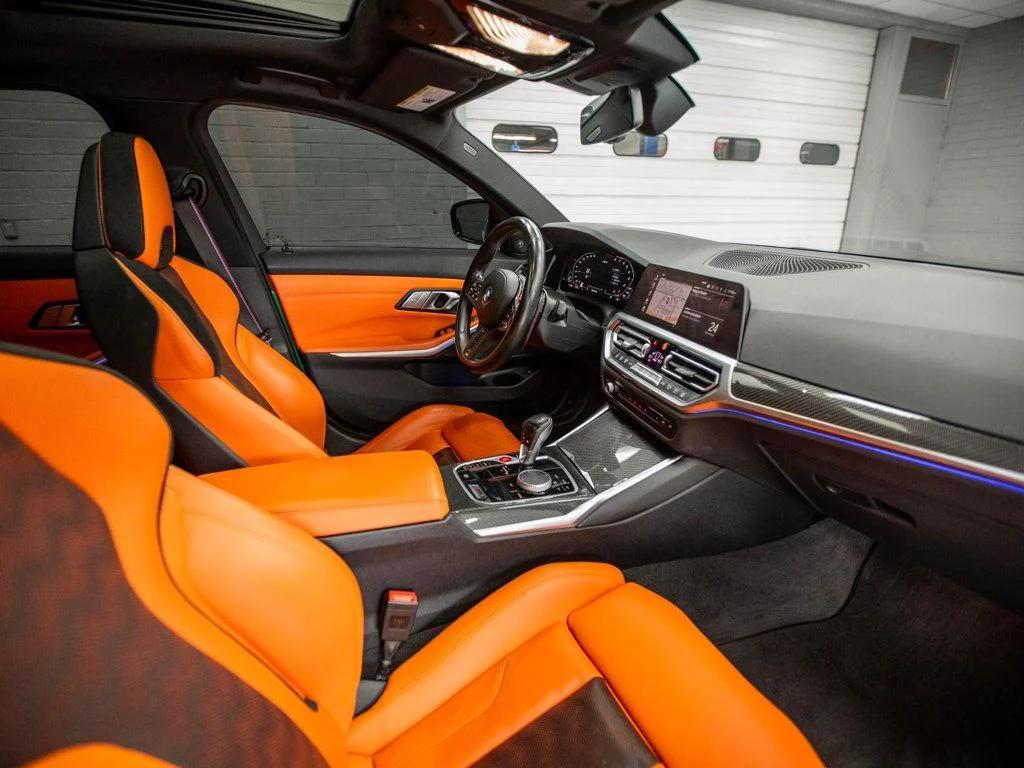 used 2021 BMW M3 car, priced at $69,777