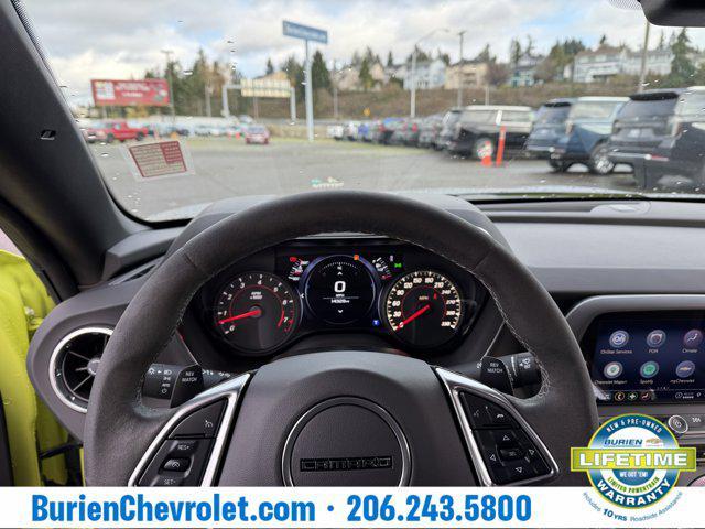 used 2021 Chevrolet Camaro car, priced at $43,482
