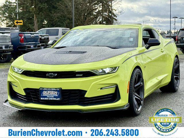 used 2021 Chevrolet Camaro car, priced at $43,482