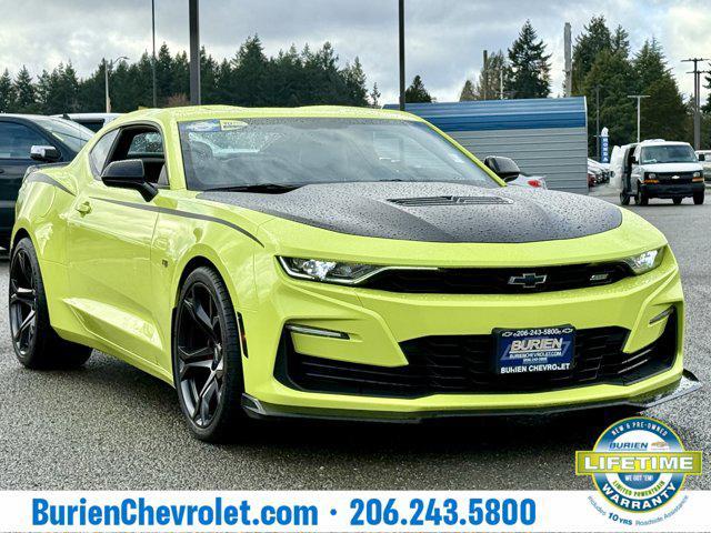 used 2021 Chevrolet Camaro car, priced at $43,482