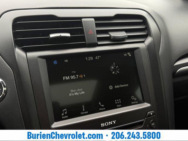 used 2018 Ford Fusion car, priced at $14,845