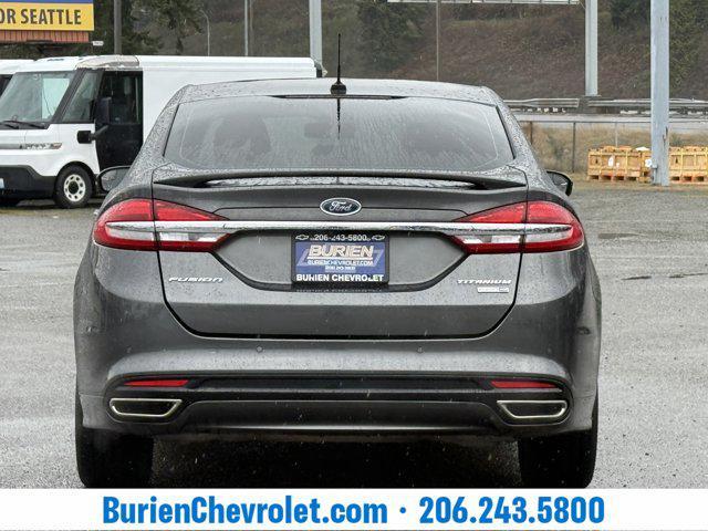 used 2018 Ford Fusion car, priced at $14,845