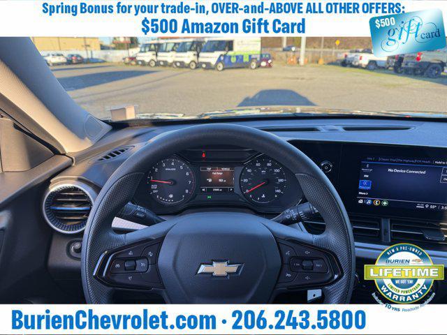 used 2025 Chevrolet Trax car, priced at $18,842