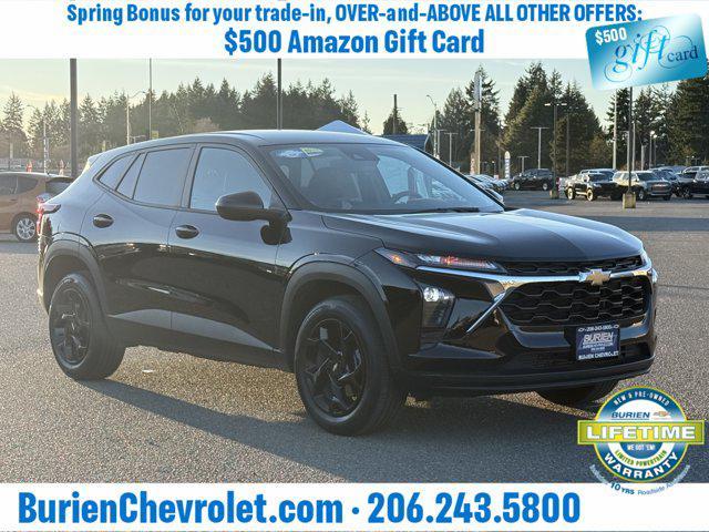 used 2025 Chevrolet Trax car, priced at $18,842