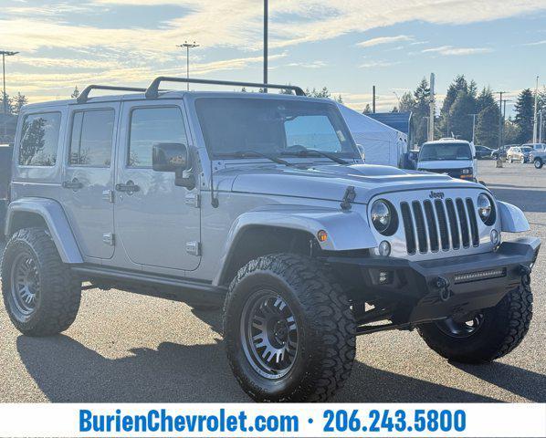 used 2015 Jeep Wrangler Unlimited car, priced at $22,485