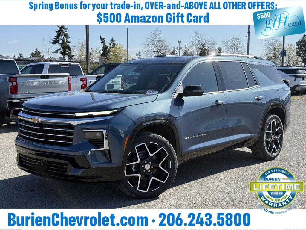 new 2026 Chevrolet Traverse car, priced at $59,345