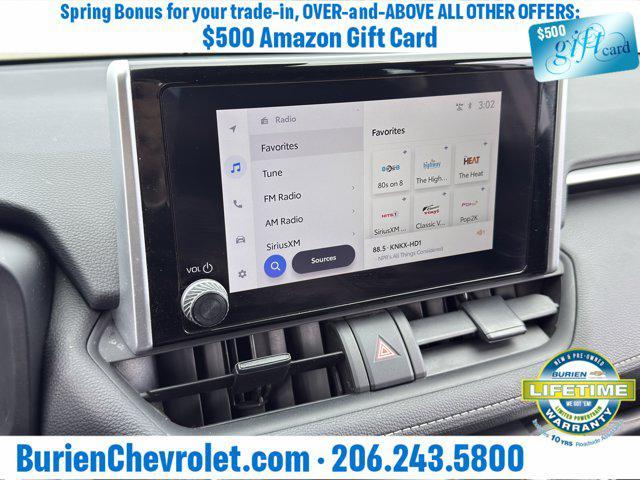 used 2023 Toyota RAV4 car, priced at $29,845