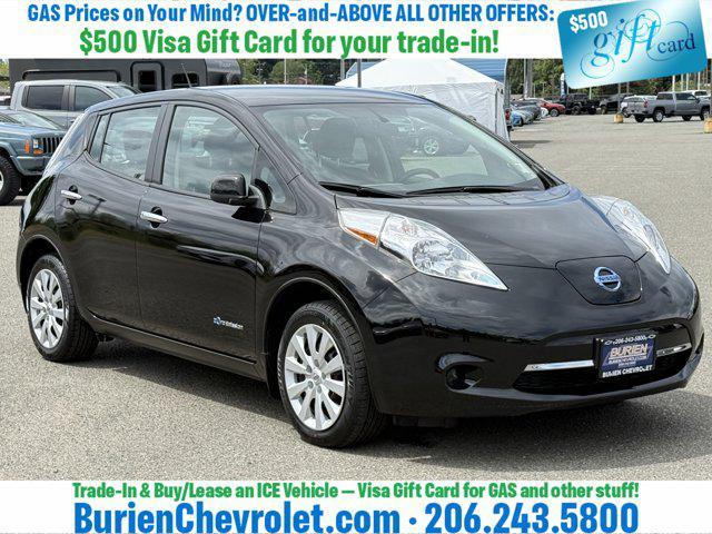 used 2015 Nissan Leaf car, priced at $7,045