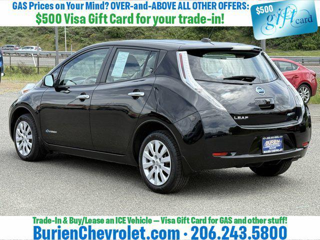 used 2015 Nissan Leaf car, priced at $7,045