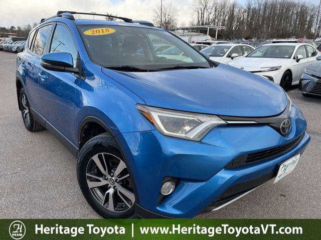 used 2018 Toyota RAV4 car, priced at $17,000