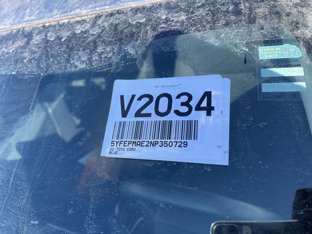 used 2022 Toyota Corolla car, priced at $18,500