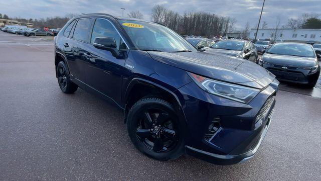 used 2021 Toyota RAV4 Hybrid car, priced at $26,000