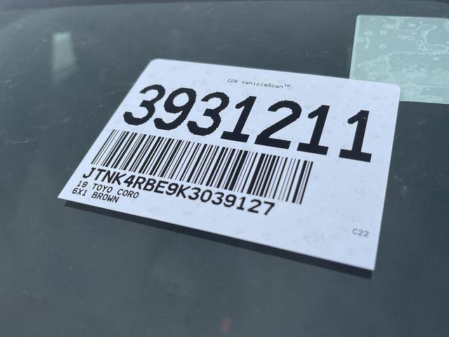 used 2019 Toyota Corolla Hatchback car, priced at $18,000