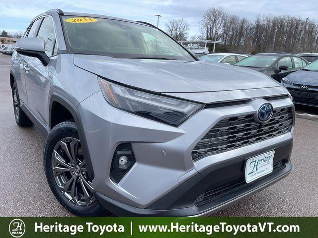 used 2023 Toyota RAV4 Hybrid car, priced at $38,000