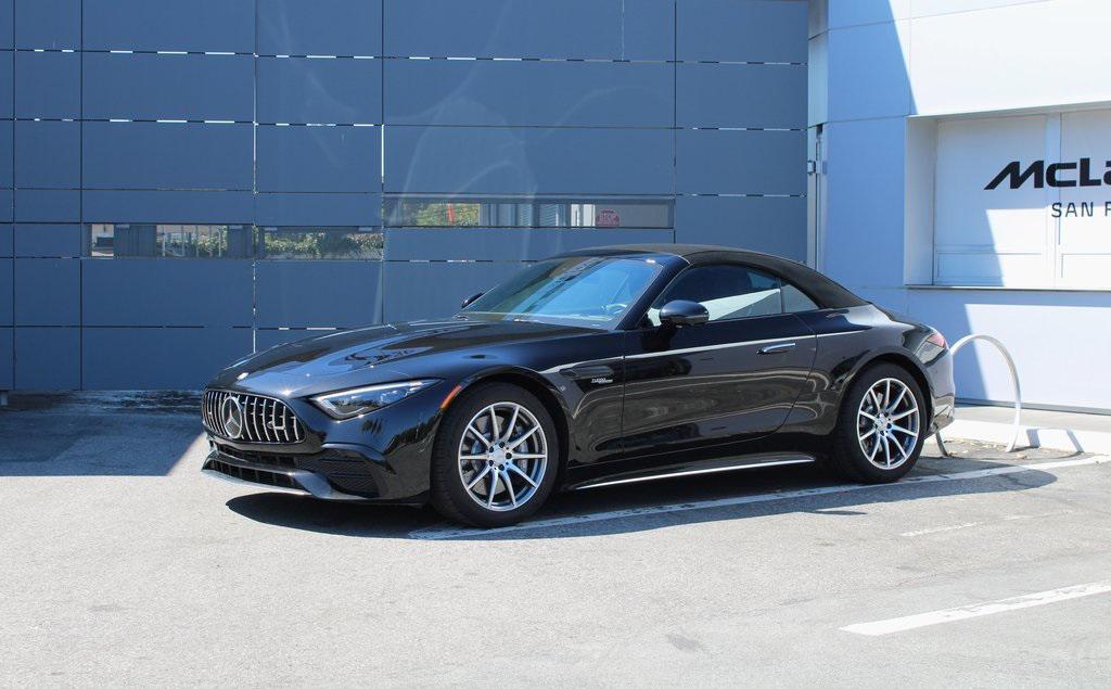 used 2023 Mercedes-Benz AMG SL 43 car, priced at $74,994