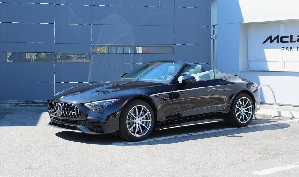 used 2023 Mercedes-Benz AMG SL 43 car, priced at $75,194