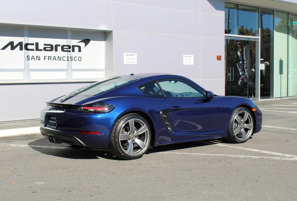 used 2025 Porsche 718 Cayman car, priced at $79,993