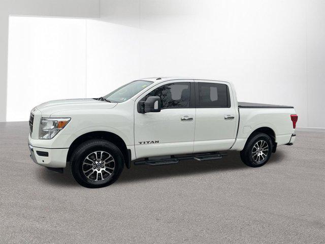 used 2021 Nissan Titan car, priced at $26,498