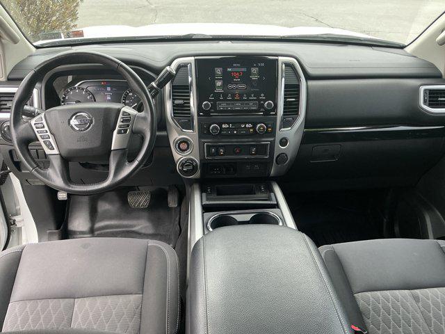used 2021 Nissan Titan car, priced at $26,498