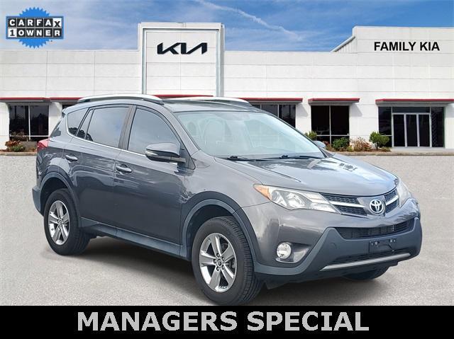 used 2015 Toyota RAV4 car, priced at $13,500