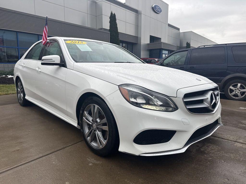 used 2015 Mercedes-Benz E-Class car, priced at $14,999