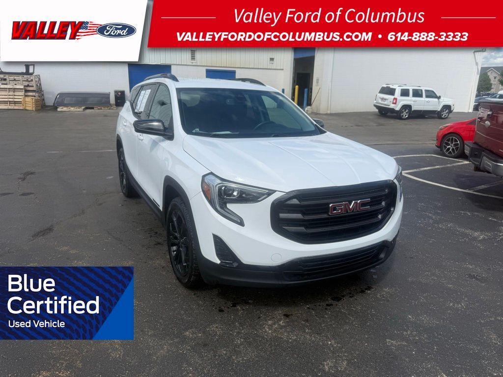 used 2021 GMC Terrain car, priced at $18,288